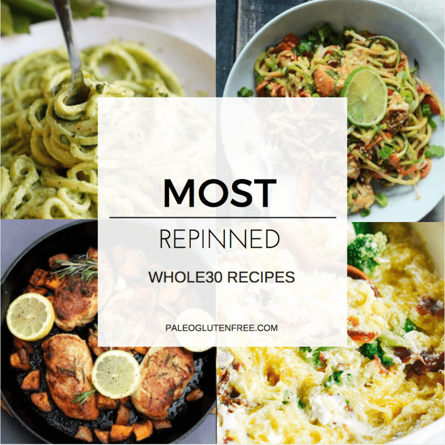 Most Repinned Healthy Whole30 Recipes