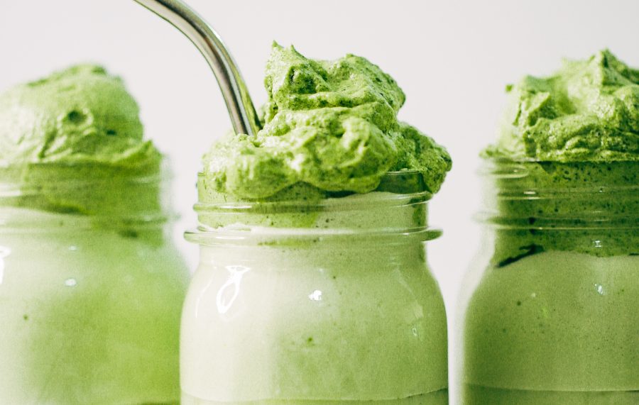 Whipped Dalgona Matcha Latte